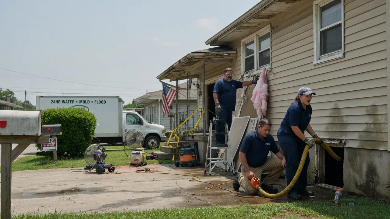 Water Damage Repair in Tchula, MS near me